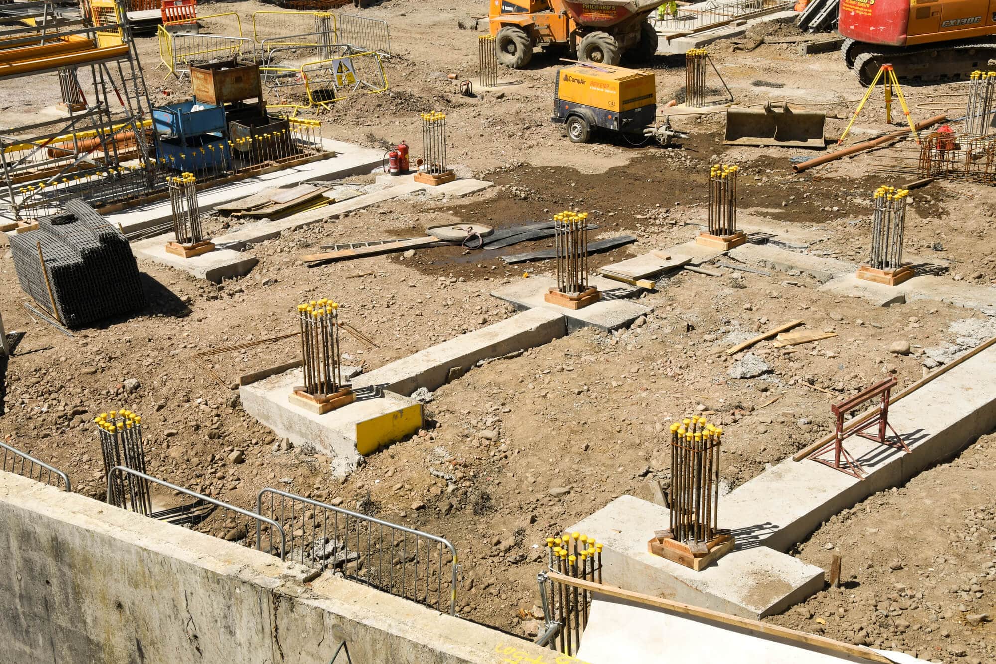 Commercial construction planning and execution